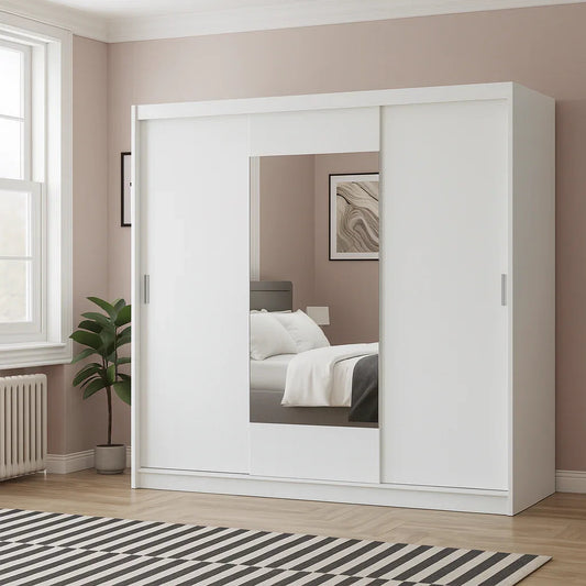 Modern sliding wardrobe bedroom sets