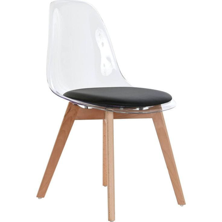Beech wood chair 47x46 cm