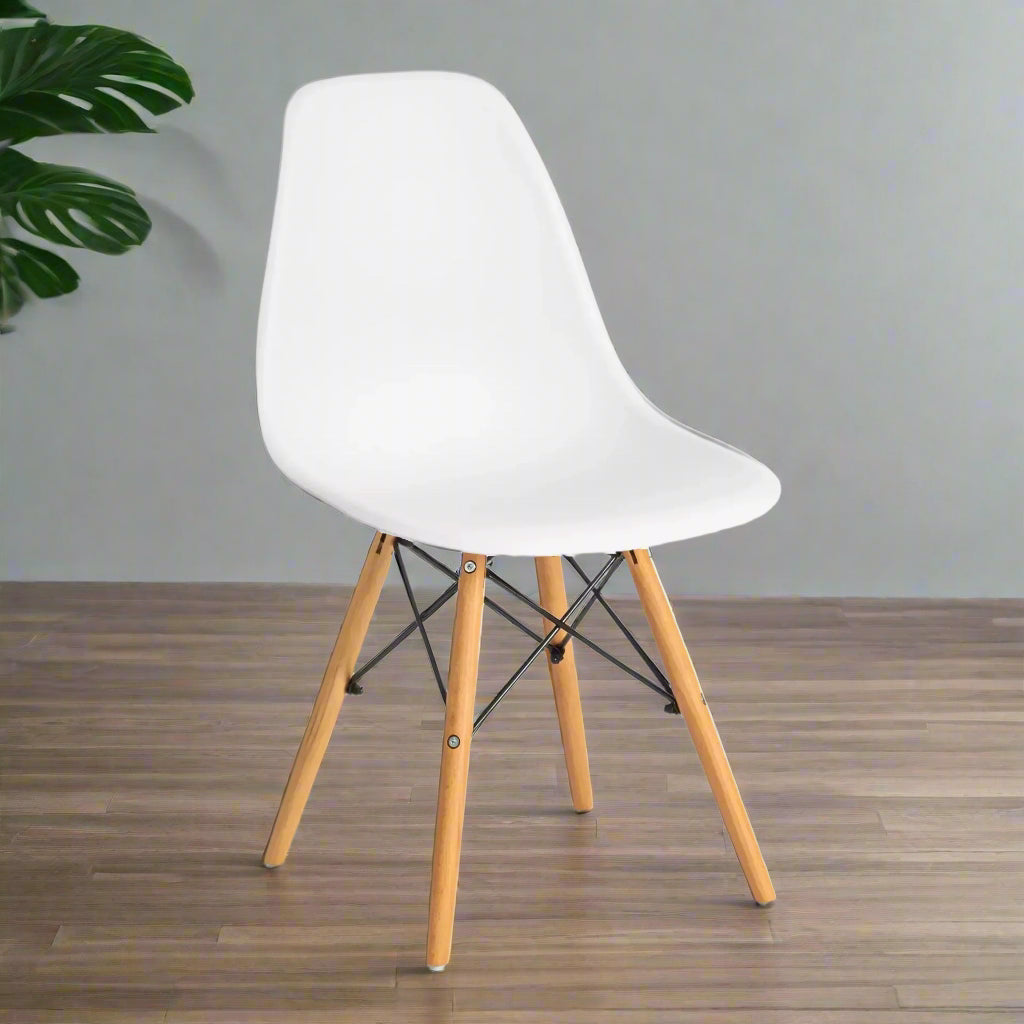 Eiffel acrylic chair - white