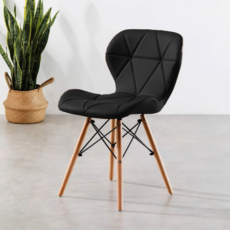 Leather chair 38 x 48 cm
