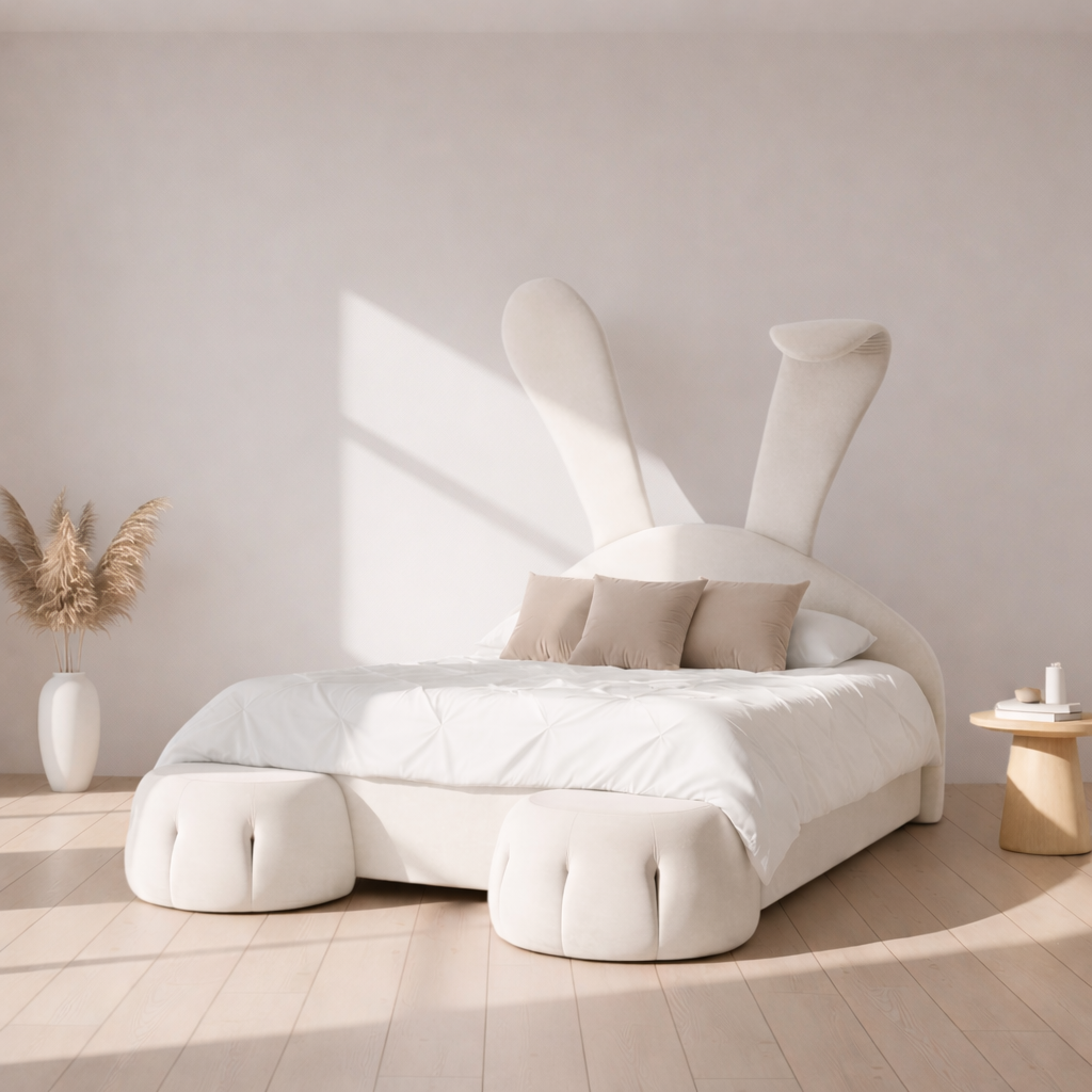 Bed - Natural Wood - Multi Color - 260 x 160 cm