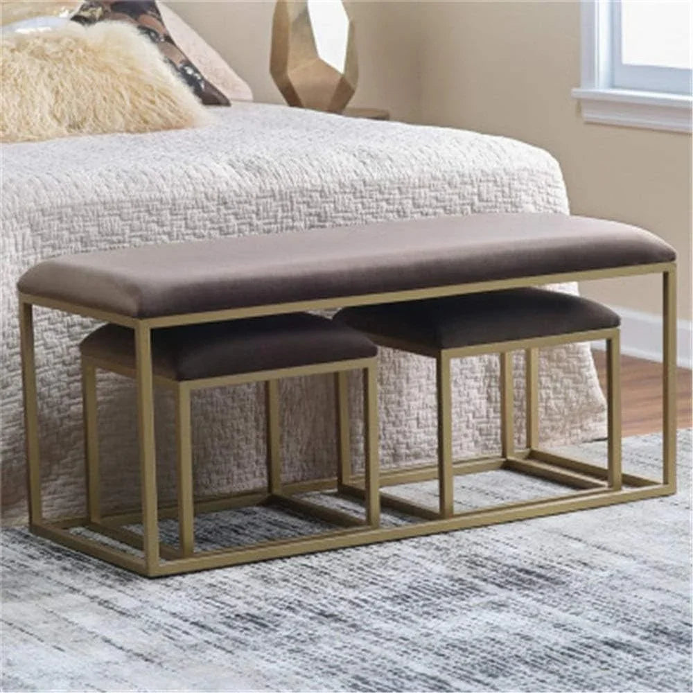 Banquet - Steel - Gold - 120x40x55 cm - Cataloug