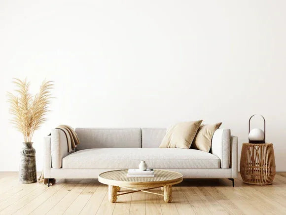 Sofa - Beech Wood - Linen Fabric - 230x85 cm - Cataloug