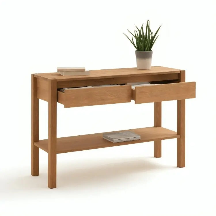 كونسول - لون خشبي PW-110x35x90 سم