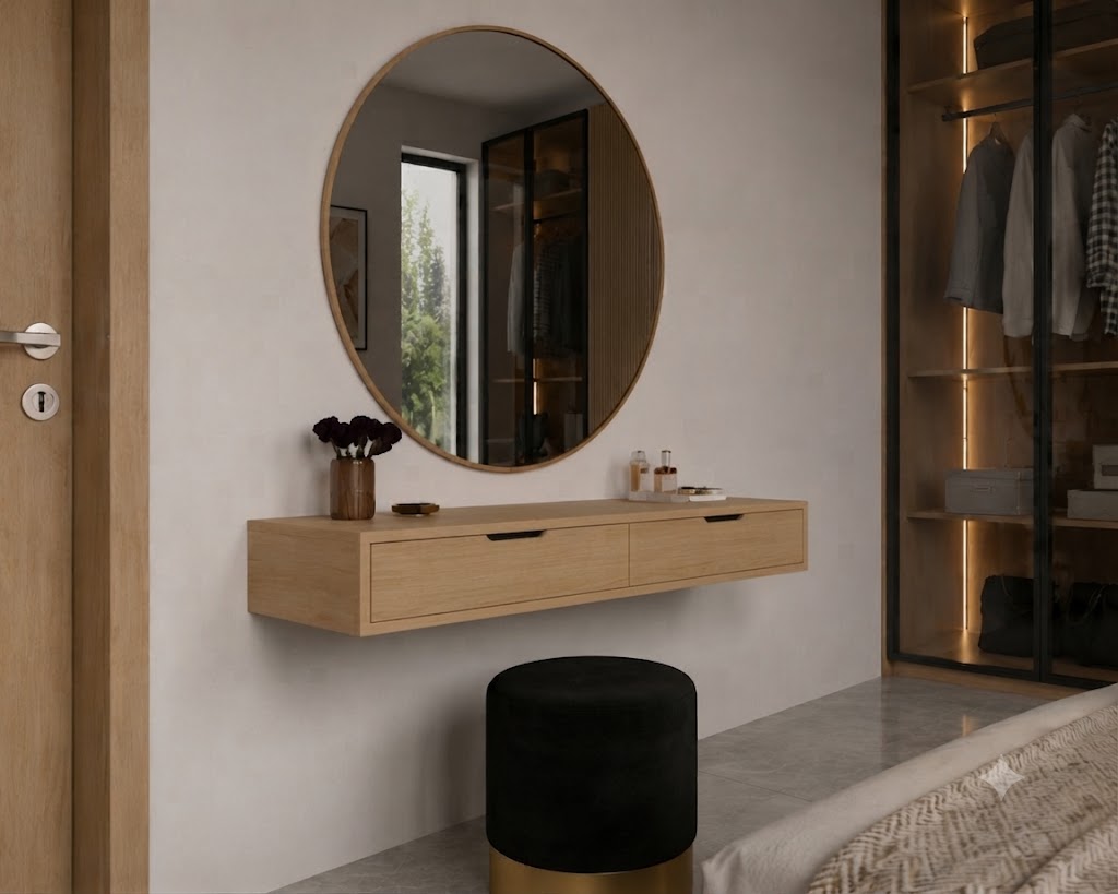 Full Bedroom - MDF Wood - Beige
