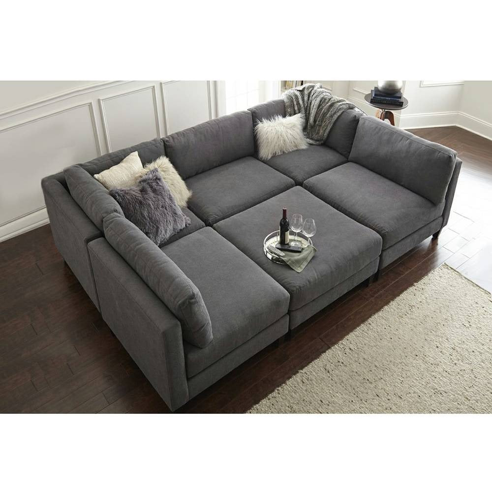 أريكة - خشب زان - كتان - رمادي غامق - BW.SO.503.0036