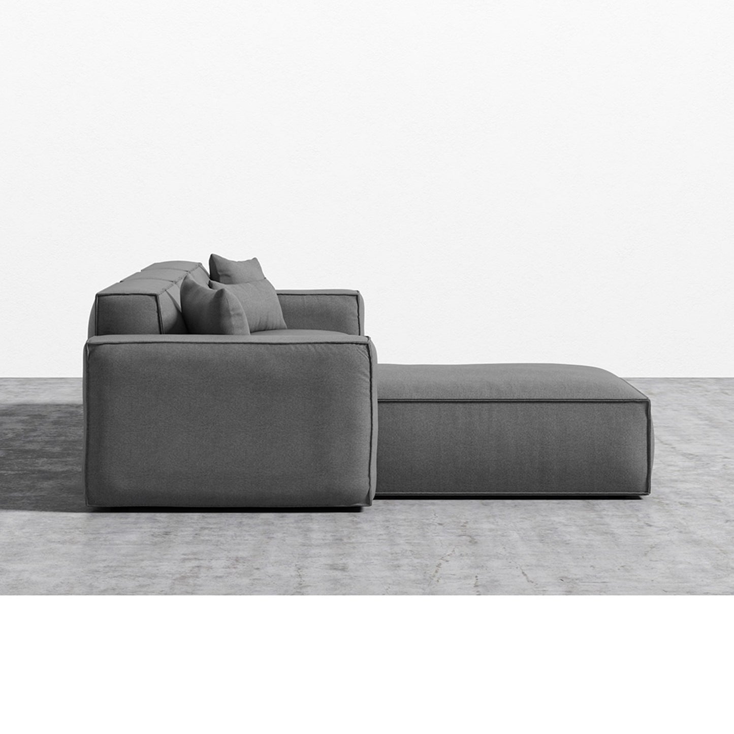 أريكة - خشب زان - كتان - رمادي فاتح - BW.SO.503.0002