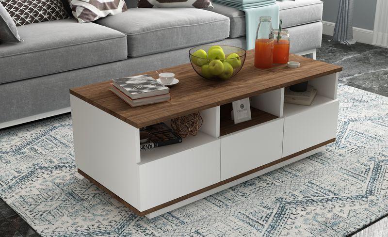 Coffee Table - MDF - Multi Color - 100x55x50 - Cataloug