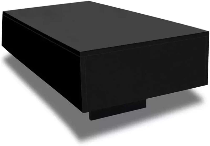 Coffee Table - MDF - Black - 120x50x40 - Cataloug