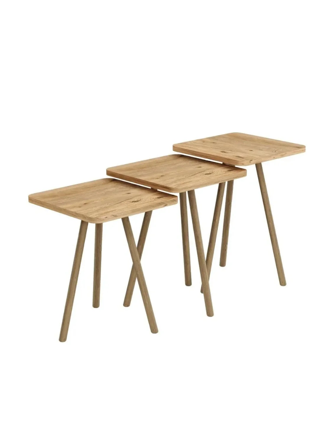 36 cm - wooden side table set - Cataloug