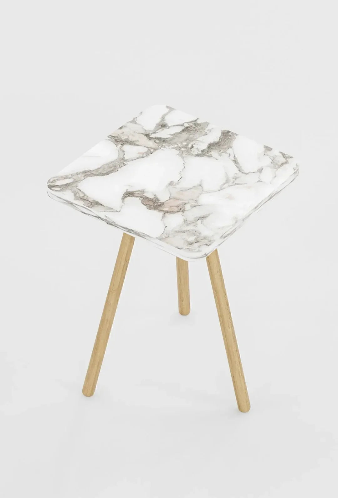 White - square side table - Cataloug