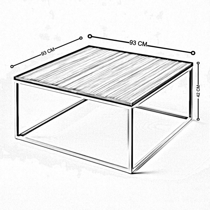 Coffee Table 93x93x42
