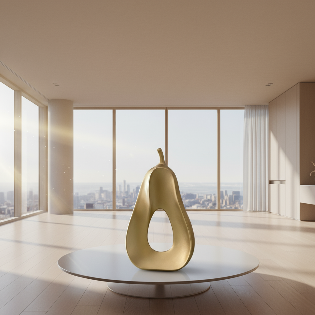 إكسسوارات الطاولة - بوليستر - ذهبي - 16 × 30 سم