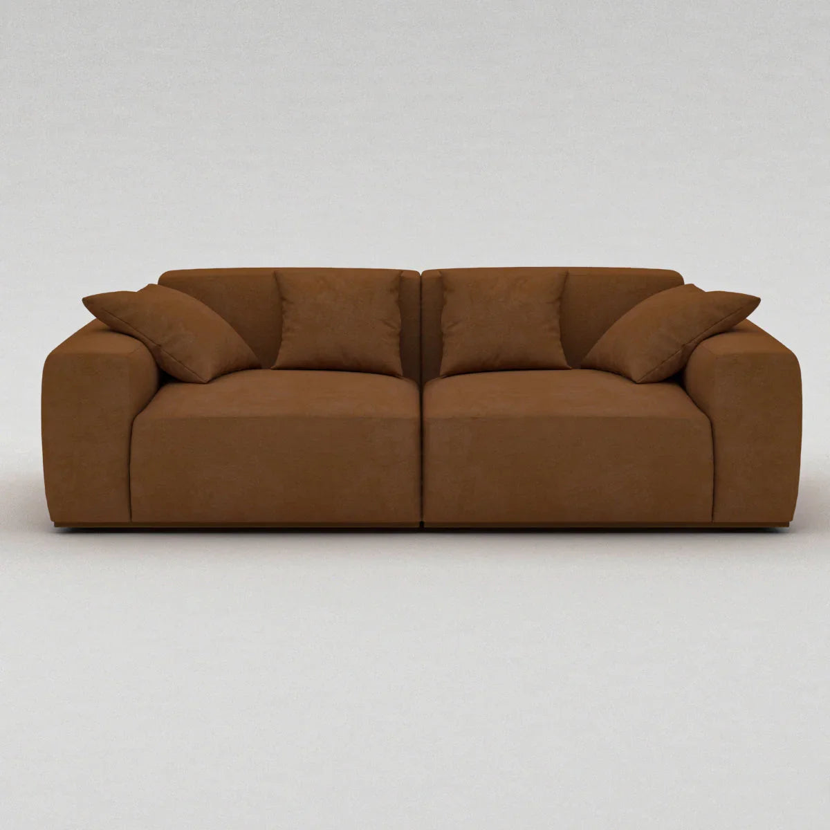 Sofa - Beech Wood - Linen Fabric - 225x85 cm - Cataloug