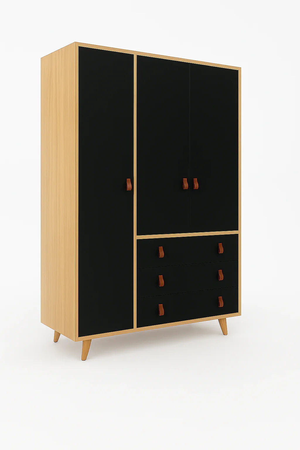 Wardrobe - MDF - Multi Color - 100x52x185 - Cataloug