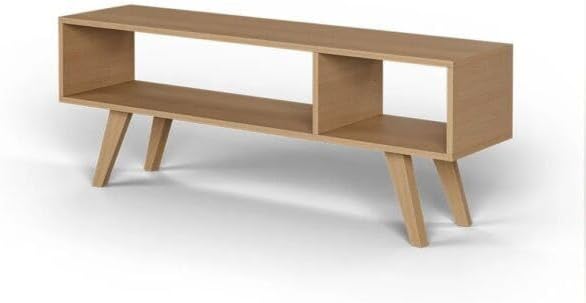 Tv unit - MDF - Light Oak - 120x30x45 cm