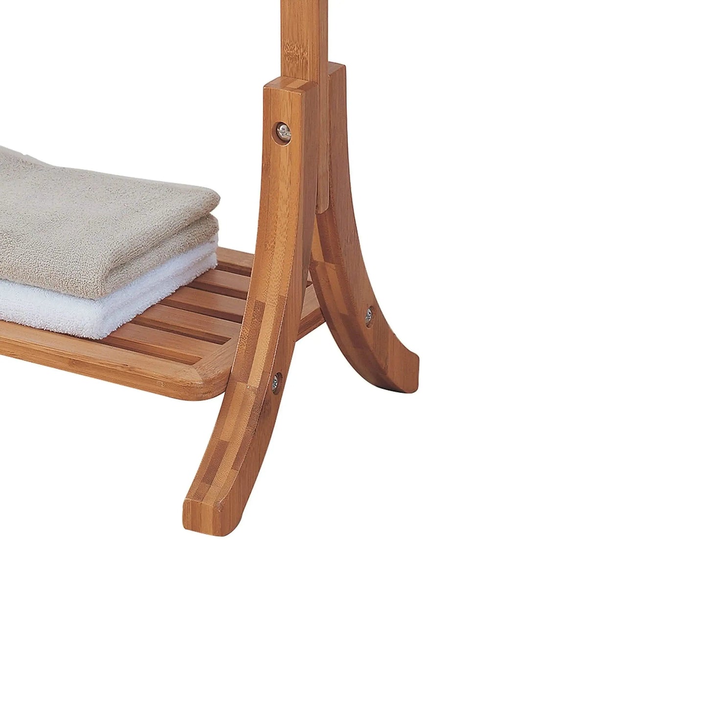 Stand with shelf -NW- Brown - 35x46x110 cm