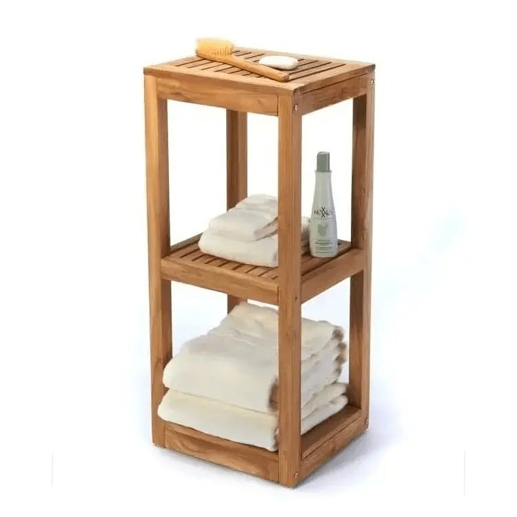 Shelf unit - NW - Wooden color - 36x31x85 cm
