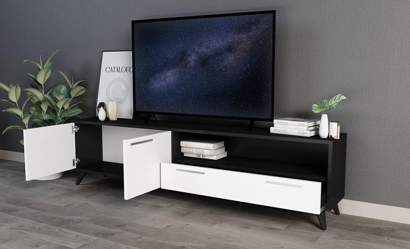 TV Unit - MDF Wood - Multi Color - 180x30x47 cm - Cataloug