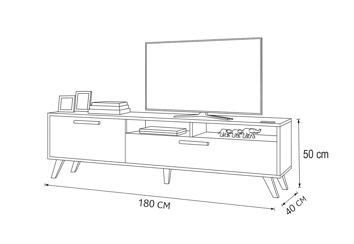 TV Unit 180x40x50 - Cataloug