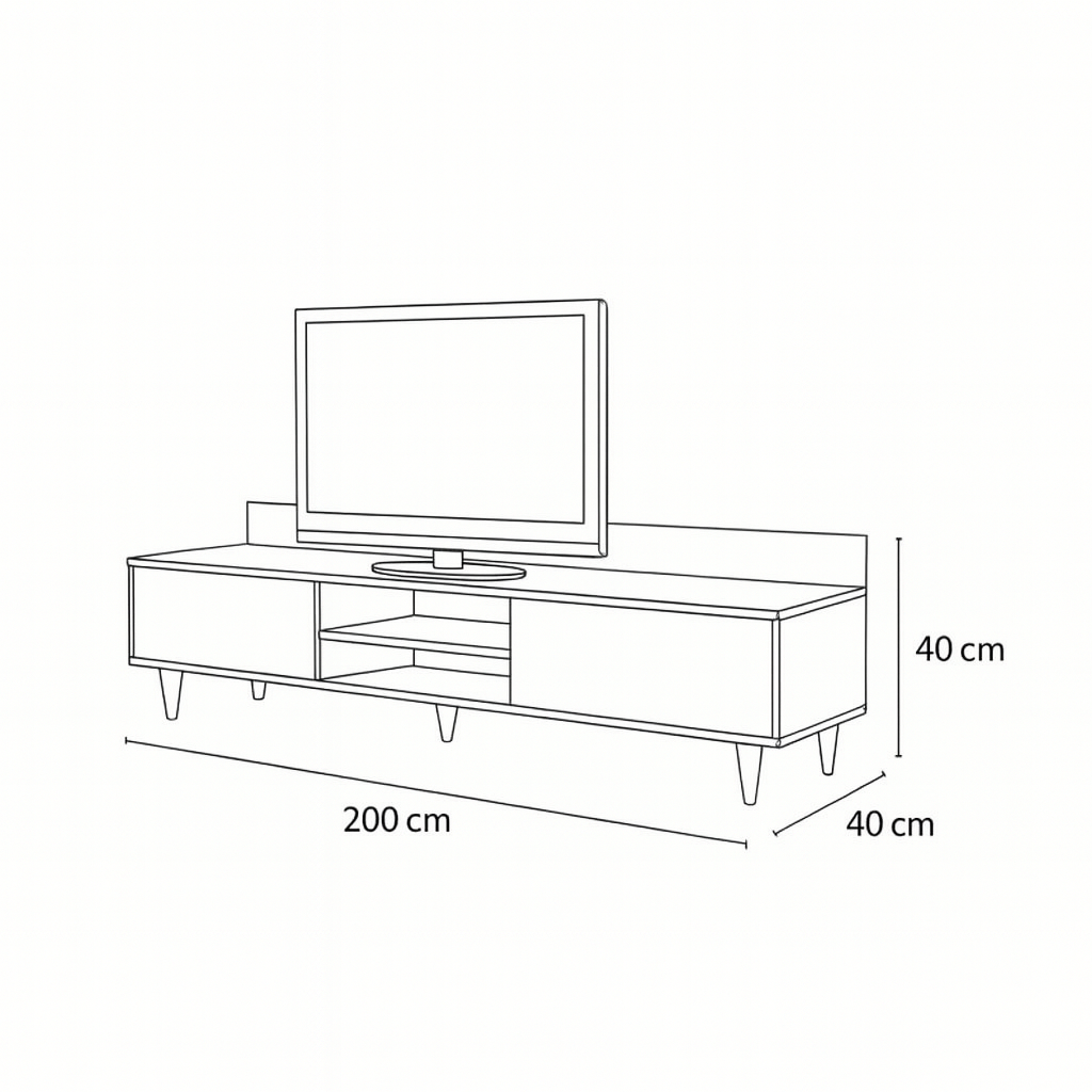 TV Unit 200x40x40 - Cataloug