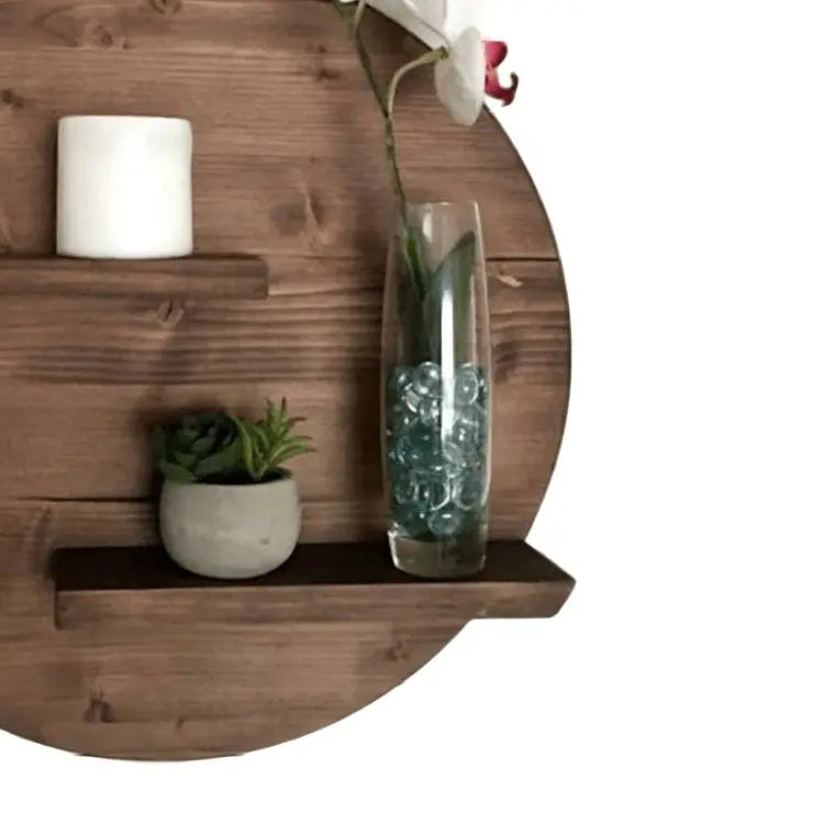 Shelf unit - NW -Brown - 50x10x50 cm