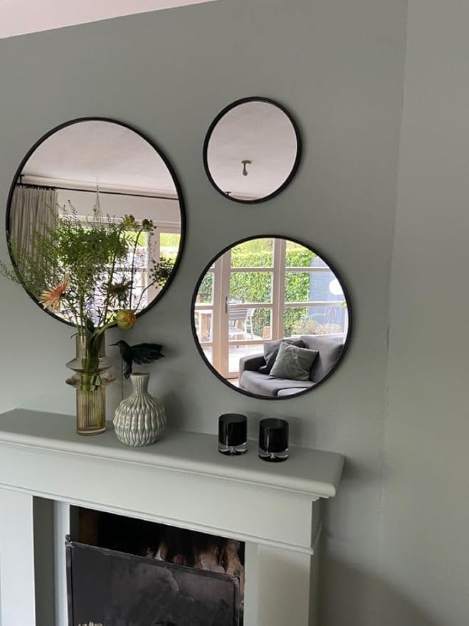 Set Or Mirror - Metal - Black - Multi Size.