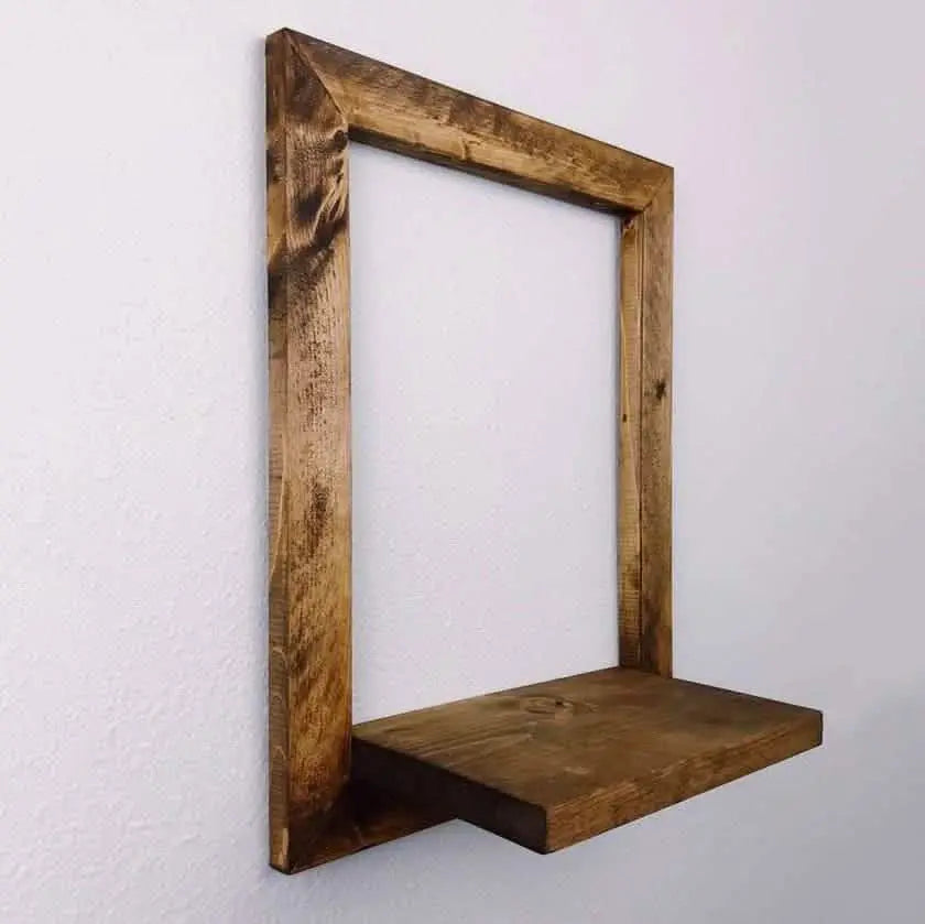 Shelf unit - NW - Brown - 55x14x60 cm