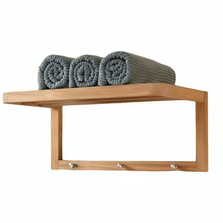 Wall mounted shelf - NW - Brown - 55x30x30 cm