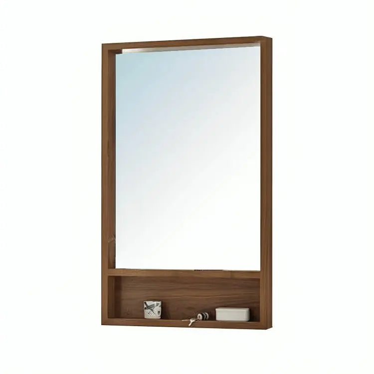 مرآة مع كرسي - NW- بني - 55x8x110 سم