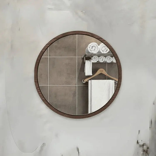 مرآة مع وحدة تخزين -NW-بني-60x15x60 سم