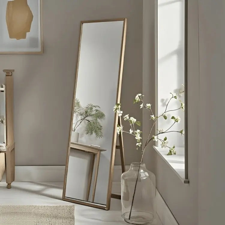 Mirror - NW-Wooden color - 60x4x175 cm