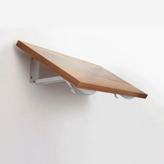 Wall mounted shelf unit-MDF-Brown-65x45x3 cm