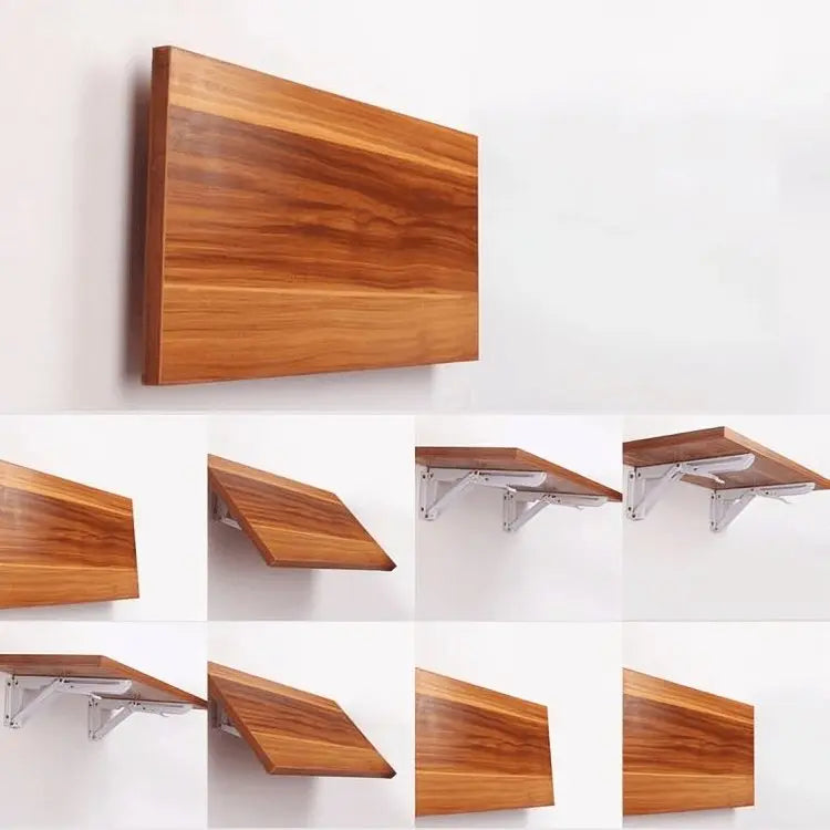 Wall mounted shelf unit-MDF-Brown-65x45x3 cm