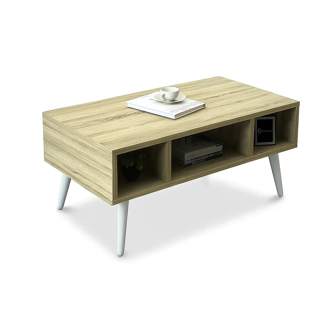 Coffee Table - MDF - Multi Color - 90x45x40 - Cataloug