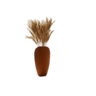 مزهرية فخارية - بيرد - طوب - 8×30 سم