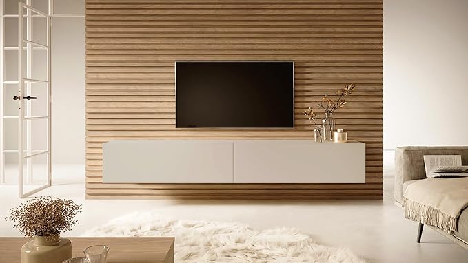 Tv unit - MDF - Multicolor- 200x30x30 cm