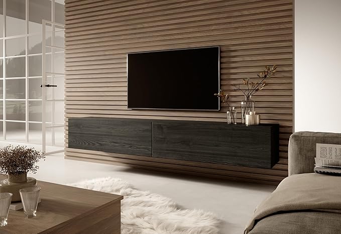 Tv unit - MDF - Multicolor- 200x30x30 cm