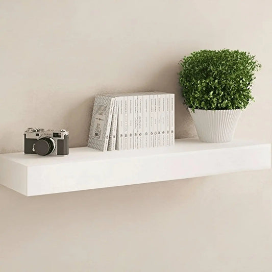 shelf with drawer -PW-white-85x30x15 cm