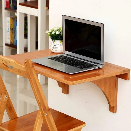 Wall mounted desk - NW - Brown - 85x55x35 cm