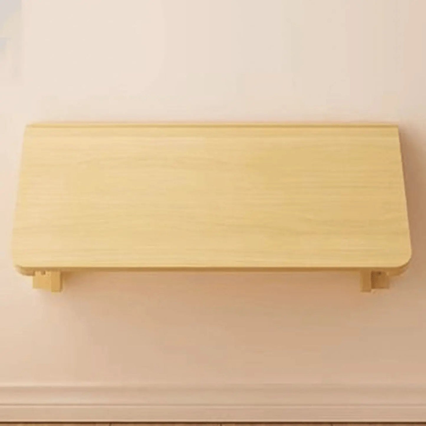 مكتب حائطي - NW - لون خشبي - 90x55x35 سم