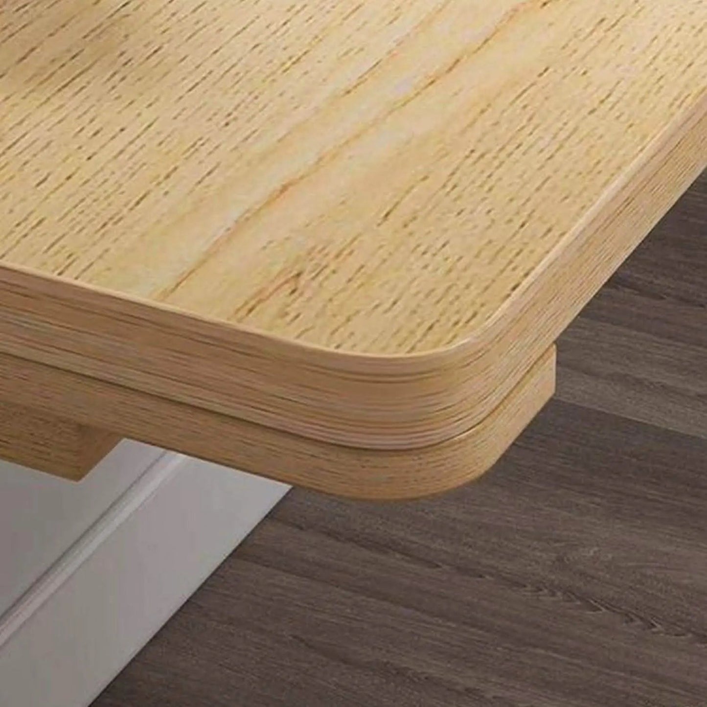 مكتب حائطي - NW - لون خشبي - 90x55x35 سم