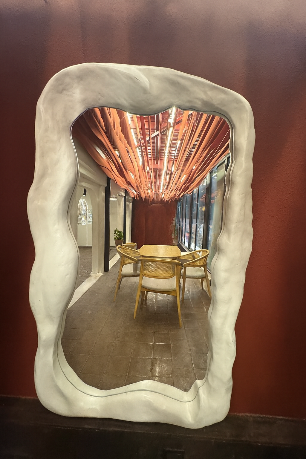 Mirror - Fiber Glass - Beige - 90x180