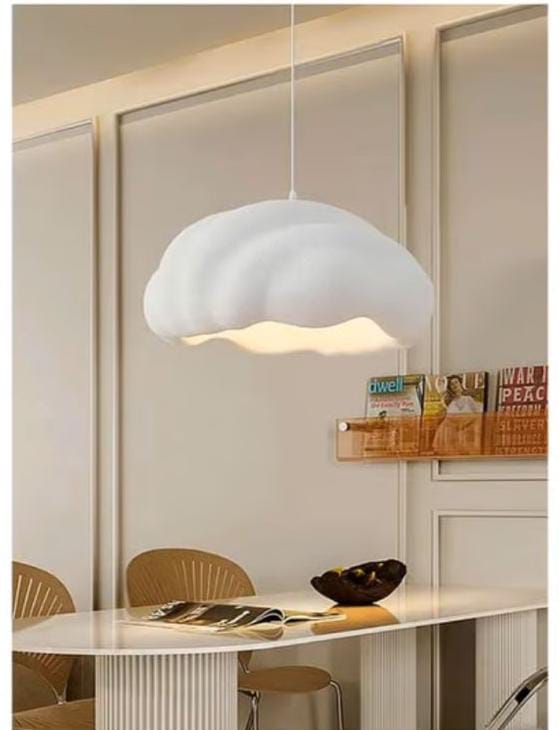 Chandeliar - Fiber Glass - Off White - 50 cm