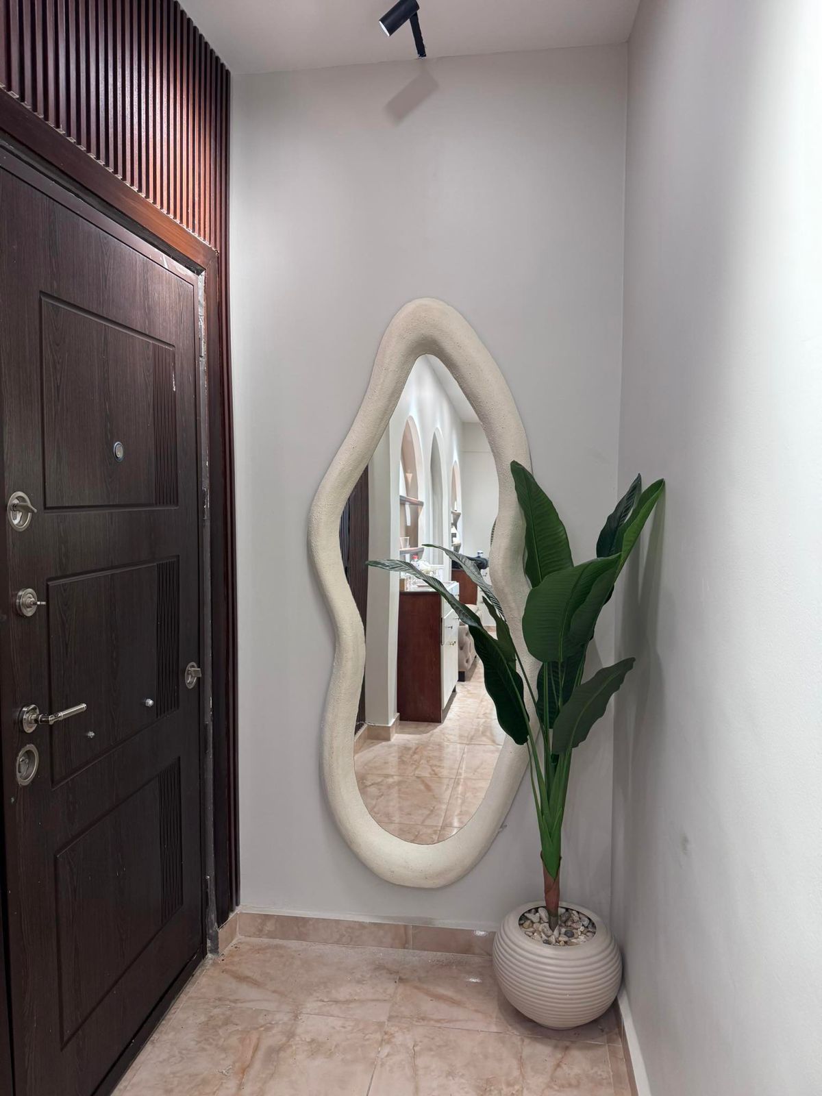 Mirror - Fiber Glass - Beige - 80x180
