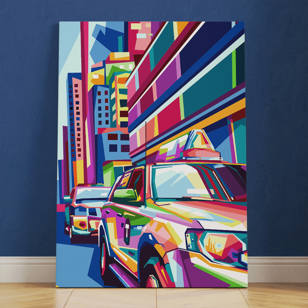 لوحة فنية جدارية  - متعددة الأحجام