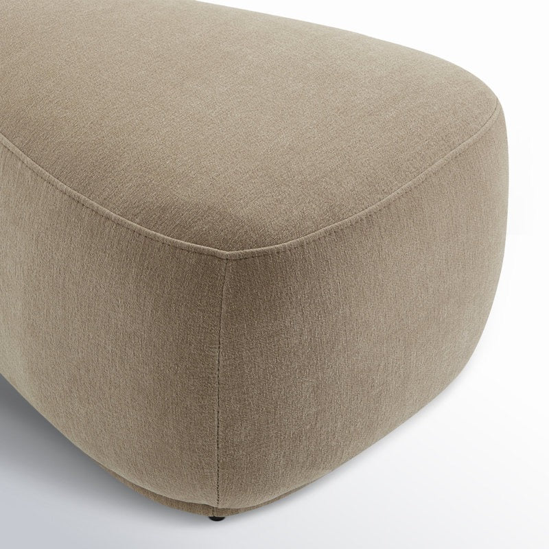 بوف - كتان - متعدد الألوان - 70x50x45 سم