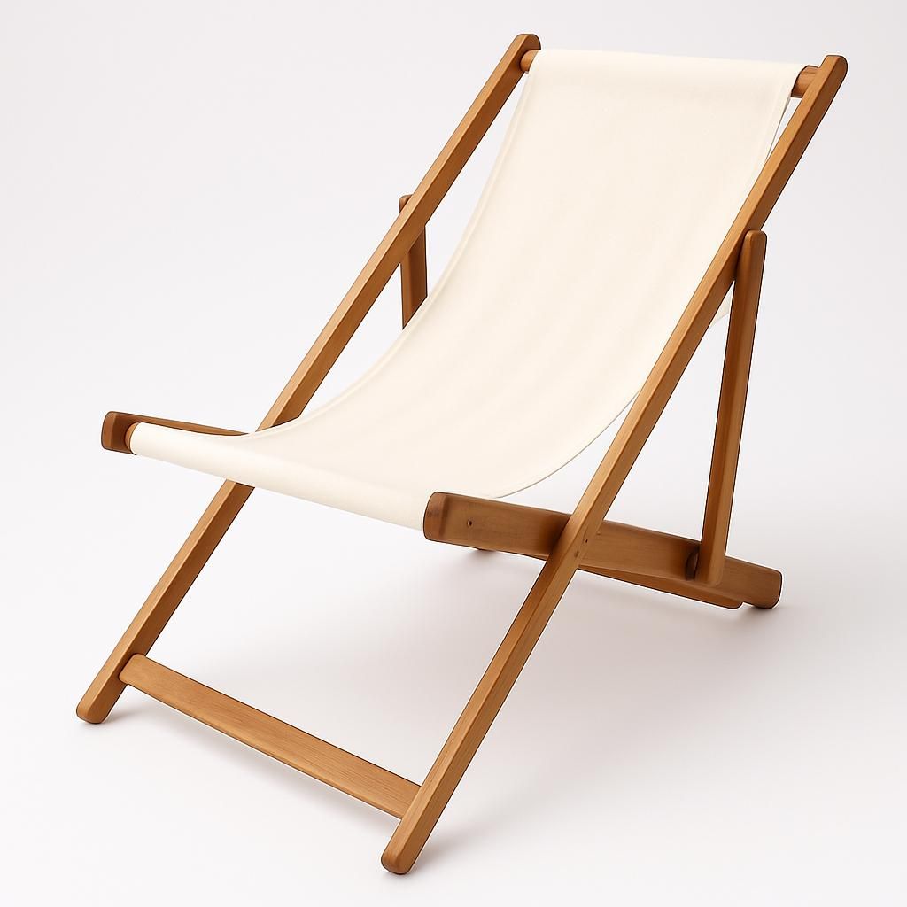 Beach Chair-Red Strips - BW.BC.301.0004