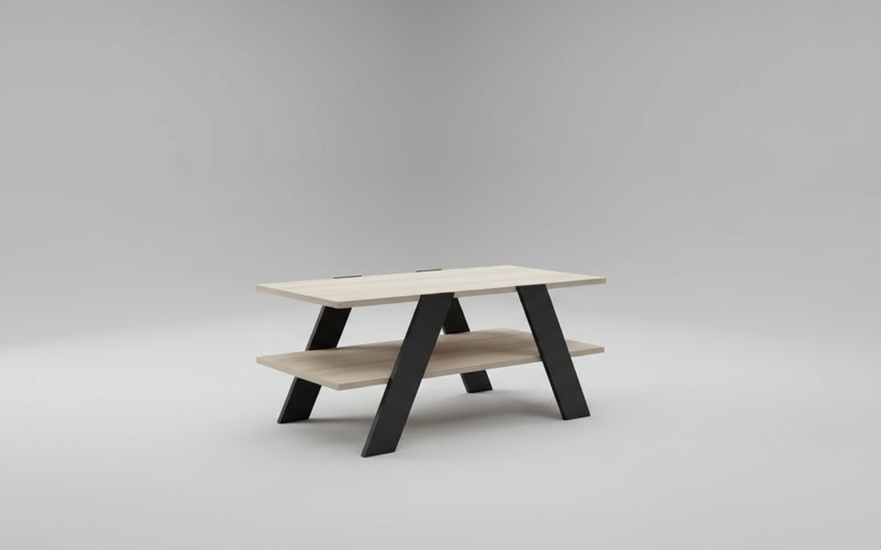 ترابيزة قهوة - خشب ام دي اف - متعددة الألوان - 90x50x50