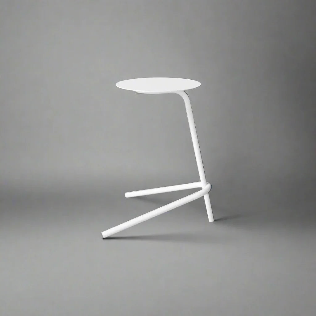 Side Table - Steel -Multi Color - 32×32×50 cm - Cataloug